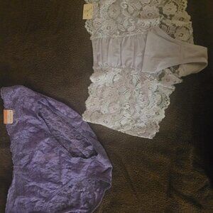 2 Pair Lavender Panties Size 18-20